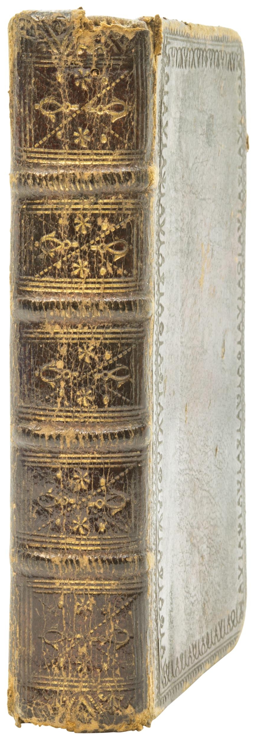 BOOK OF COMMON PRAYER, sm.8vo, contemporary calf, spine gilt slight wear, Oxford, 1766 - Image 3 of 4