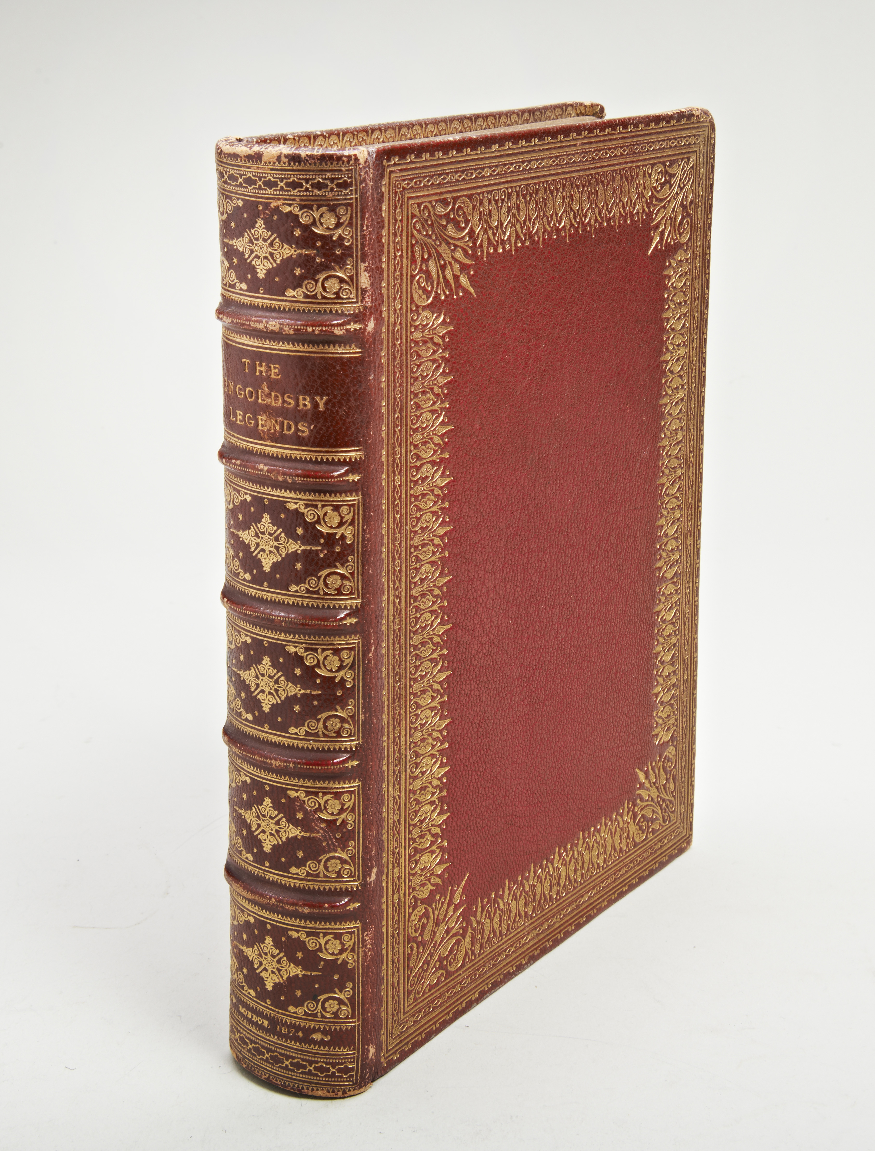 INGOLDSBY (T.) THE INGOLDSBY LEGENDS, numerous illusts. All edges gilt sm.4to. contemporary full red