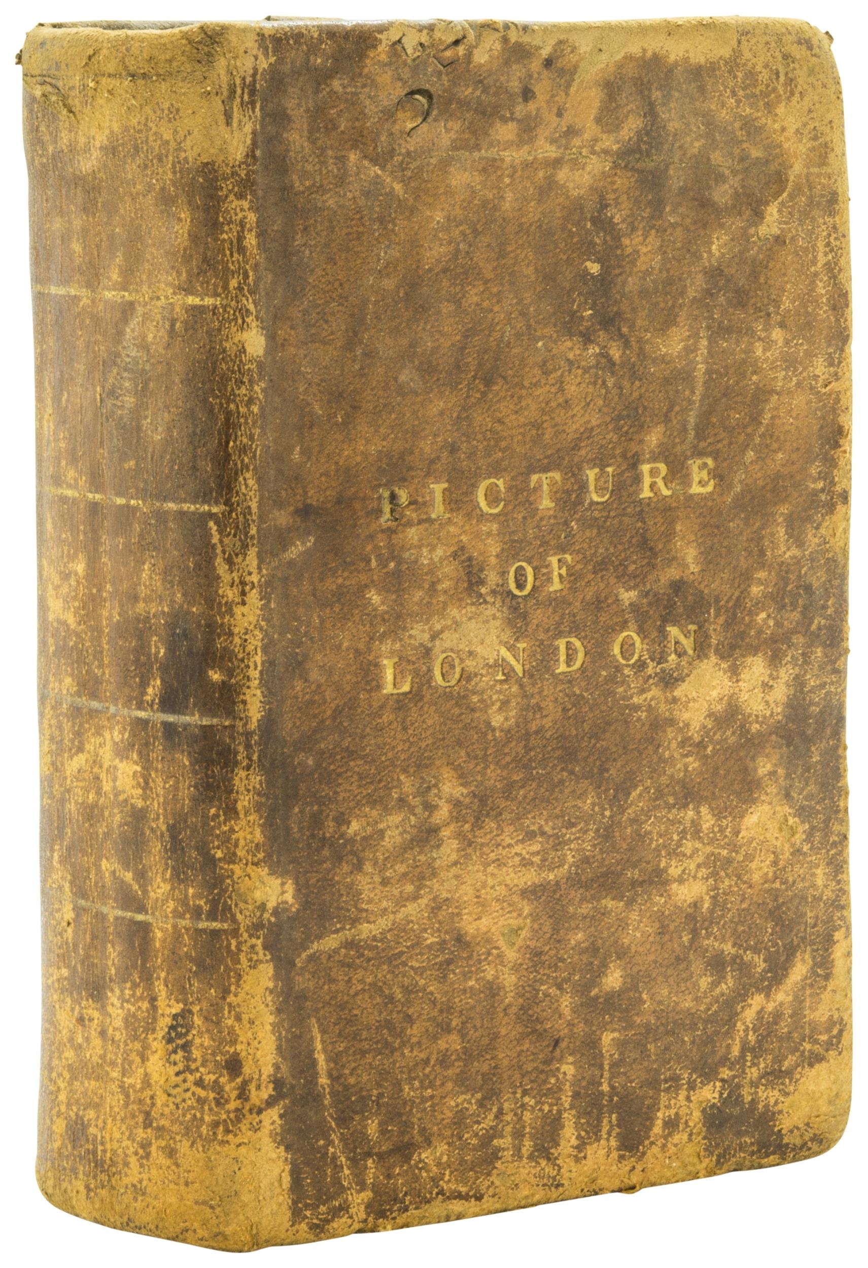 THE PICTURE OF LONDON FOR 1809, 2 folding maps, folding plates, thk.8vo, contemporary sheep, worn, - Image 3 of 3