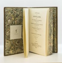 DALRYMPLE (SIR DAVID) ANNALS OF SCOTLAND, third edition, 3 vols. 8vo, original diced calf boards,
