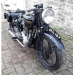 1936 Triumph 2/1 250 OHV Single Port Registration Number: ATG 167   Frame Number: SL3603  - In