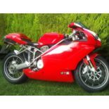 2003 Ducati 999 Biposto Registration Number: FG52 LZC Frame Number: ZDMH400AA2B000392 Launched in