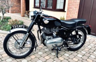 1961 Royal Enfield Constellation Registration: 720 MFC Frame Number: 9998 - Restored in 2008 by test