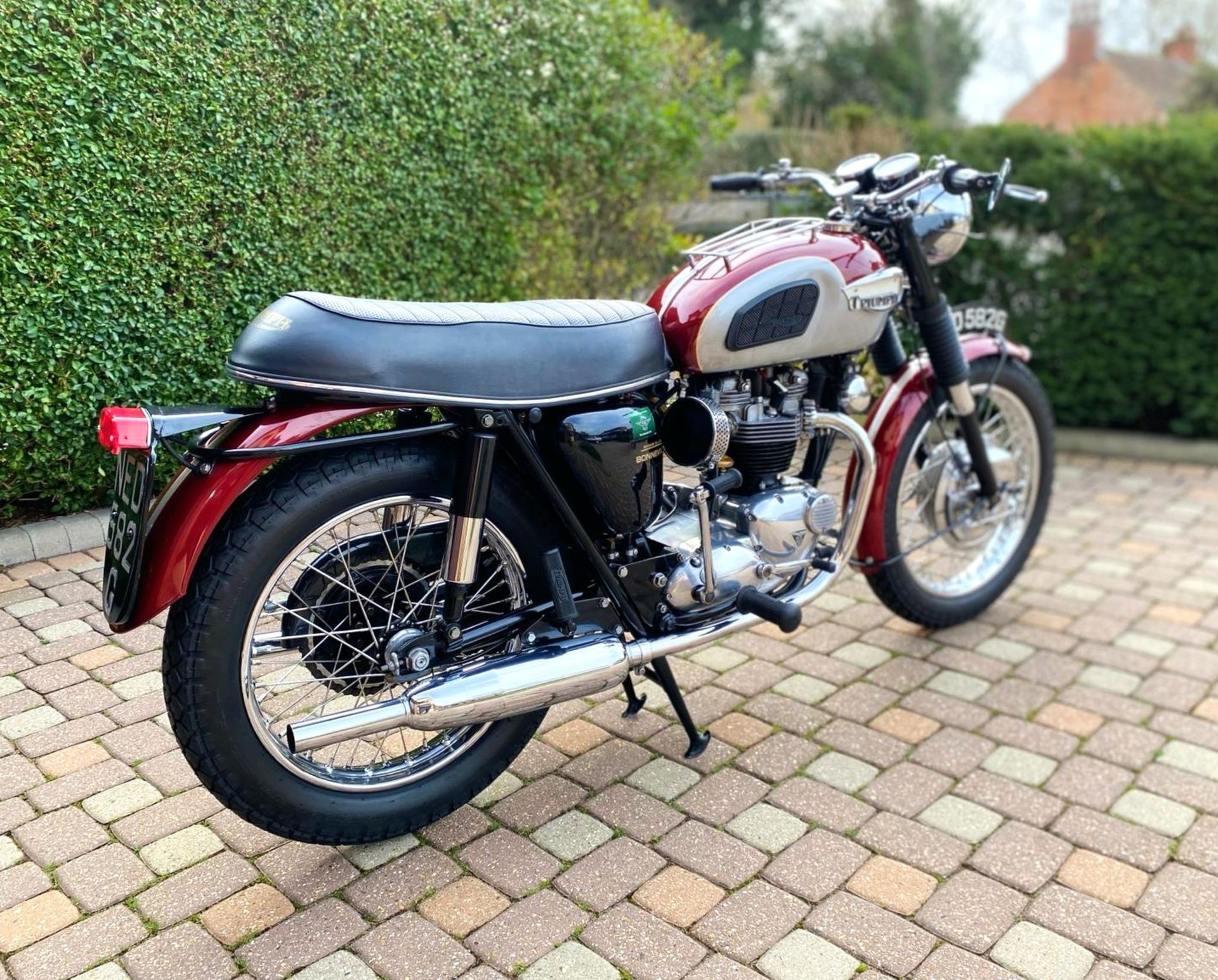 1968 Triumph Bonneville T120 Registration Number: NED 582 G Frame Number: T120 NCO2259 -Direct - Image 3 of 8