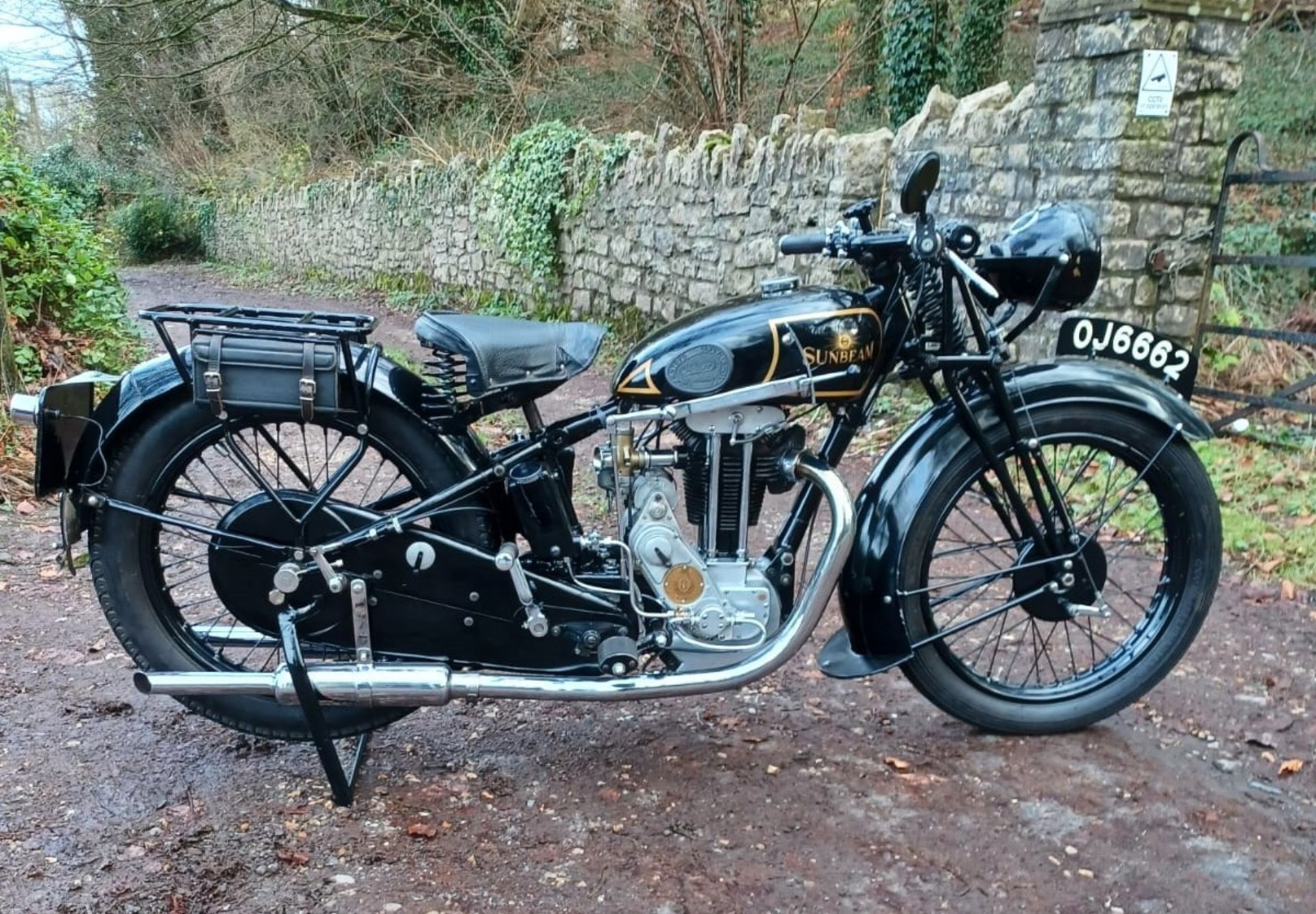 1933 Sunbeam Model 8 Registration Number: 0J 6662 Frame Number: 9082 - Fully restored by current