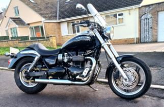 2009 Triumph Speed Master Registration Number: AV09 SZY Frame Number: SMTT59168RA414444 - A nice