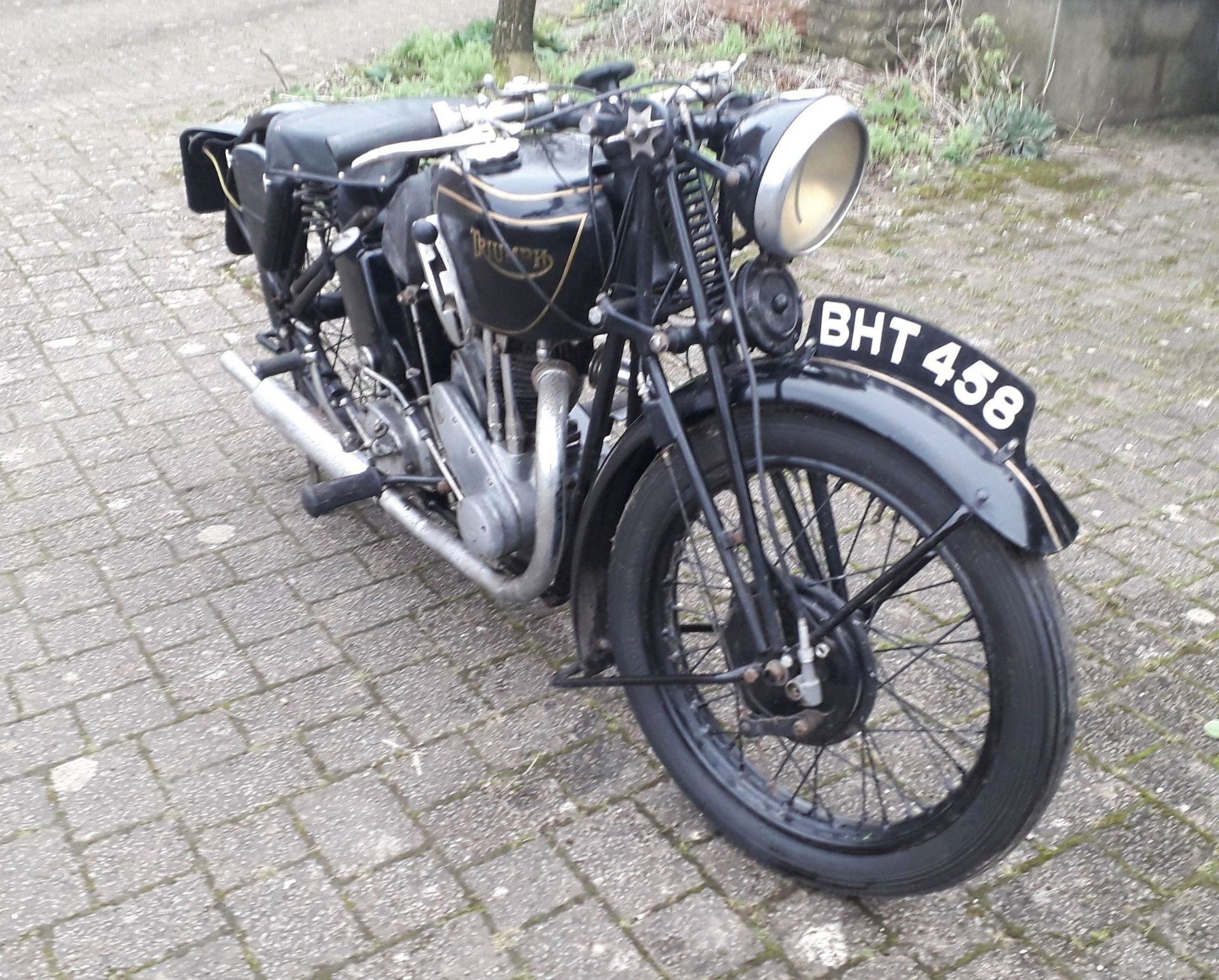 1935 Triumph 2/1 250 OHV Twin Port Registration Number:  BHT 458 Frame Number: IR5 1470 - In current - Image 6 of 11