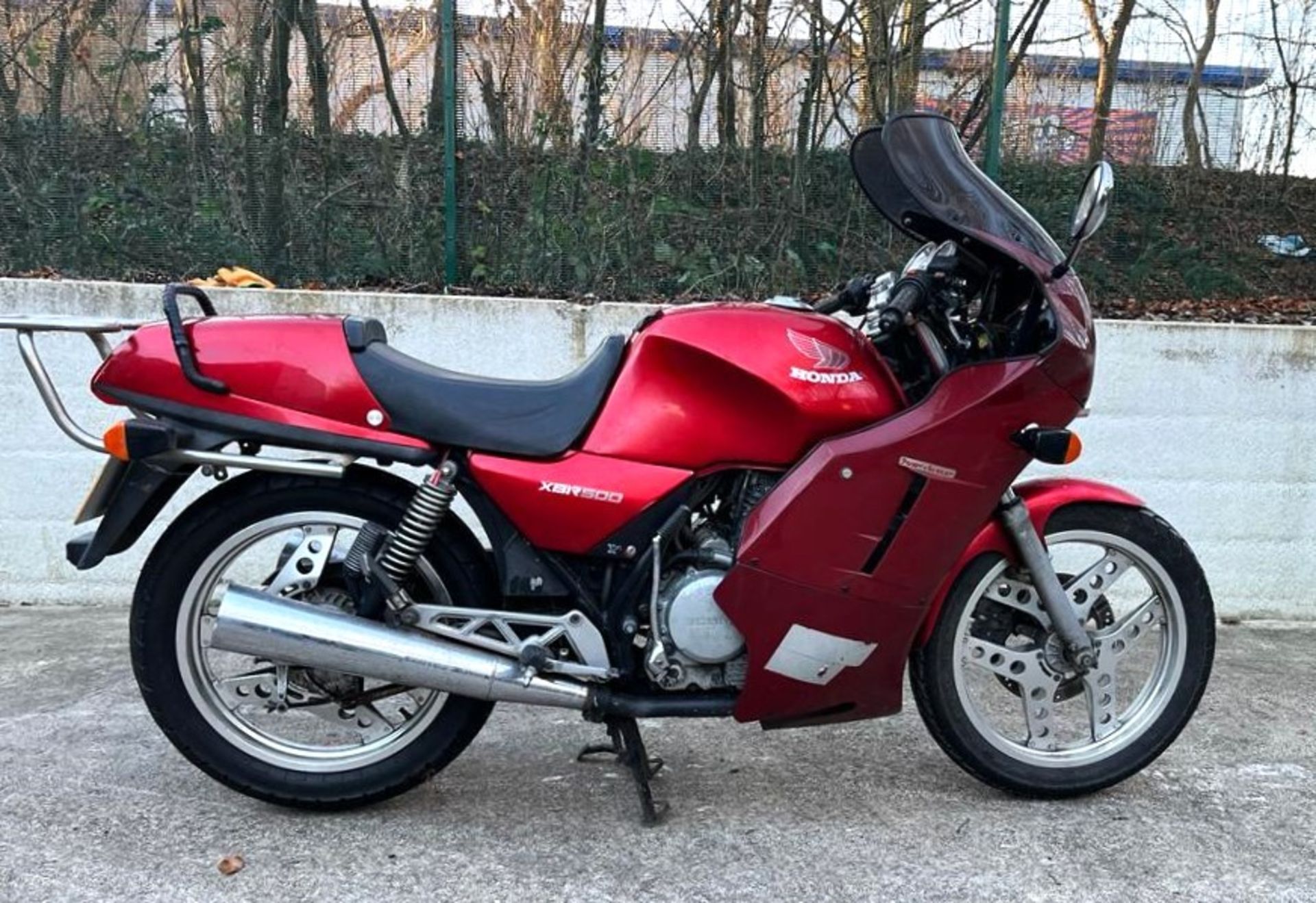 1989 Honda XBR500  Frame Number: TBA Registration Number: F82 KWL Recorded Mileage: c.28,000 miles -