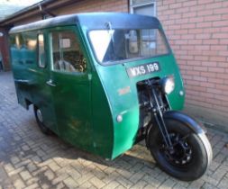 1951 Reliant Girderfork Van Registration Number: WXS 199 Frame Number: TBA More famous for its two-