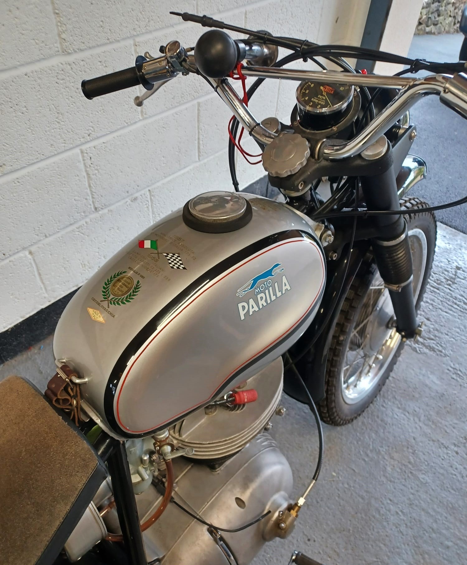 1961 Moto Parilla 250 Wildcat Registration Number: 294 UYV Frame Number: 700537 Engine No 700537 - Image 13 of 14