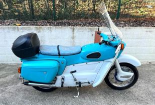 1959 Ariel 247cc Leader Registration Number: YSV 483 Frame Number: T.3636.A - Part of a private