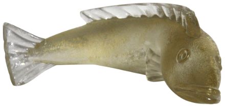 A Venetian glass model of a carp, (L: 33cm)