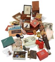 A VICTORIAN MAHOGANY PEG SOLITAIRE BOARD with bone pegs, the game of Snap by Spears, a magnifying