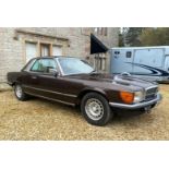 1980 MERCEDES-BENZ 380SLC Registration Number: BWP 946M Chassis Number: 107.025.22.000320 Recorded