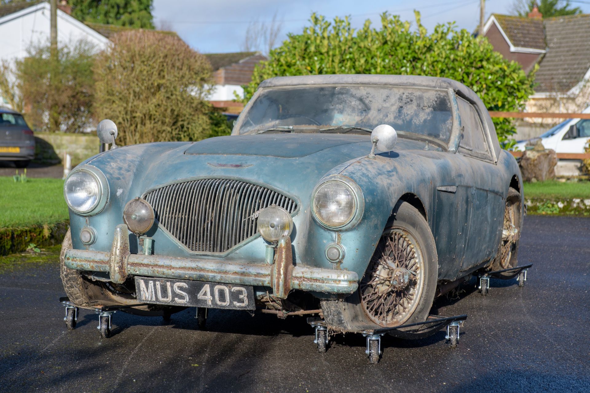 1954 AUSTIN HEALEY 100/4 BN1 Registration Number: MUS 403 Chassis Number: BN1/156426 Recorded