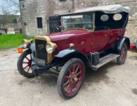 1922 WILLYS OVERLAND CROSSLEY Registration Number: YI 2409 Chassis Number: ED1922 Recorded