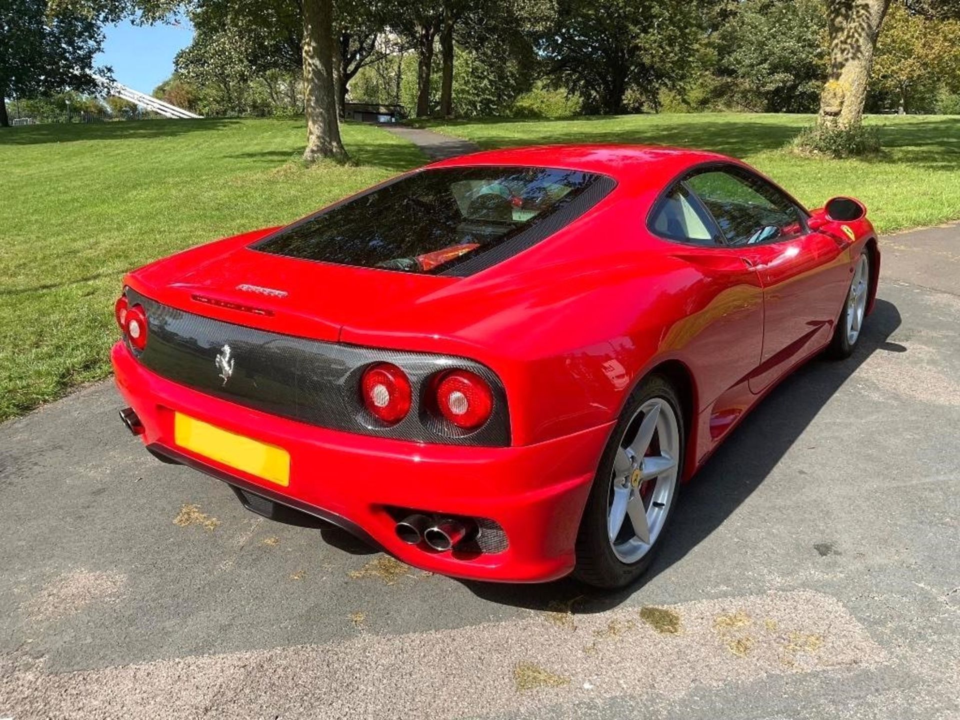 2002 FERRARI 360 MODENA F1 Registration Number: F1 ALD Chassis Number: ZFFYR51C000130696 Recorded - Image 3 of 17