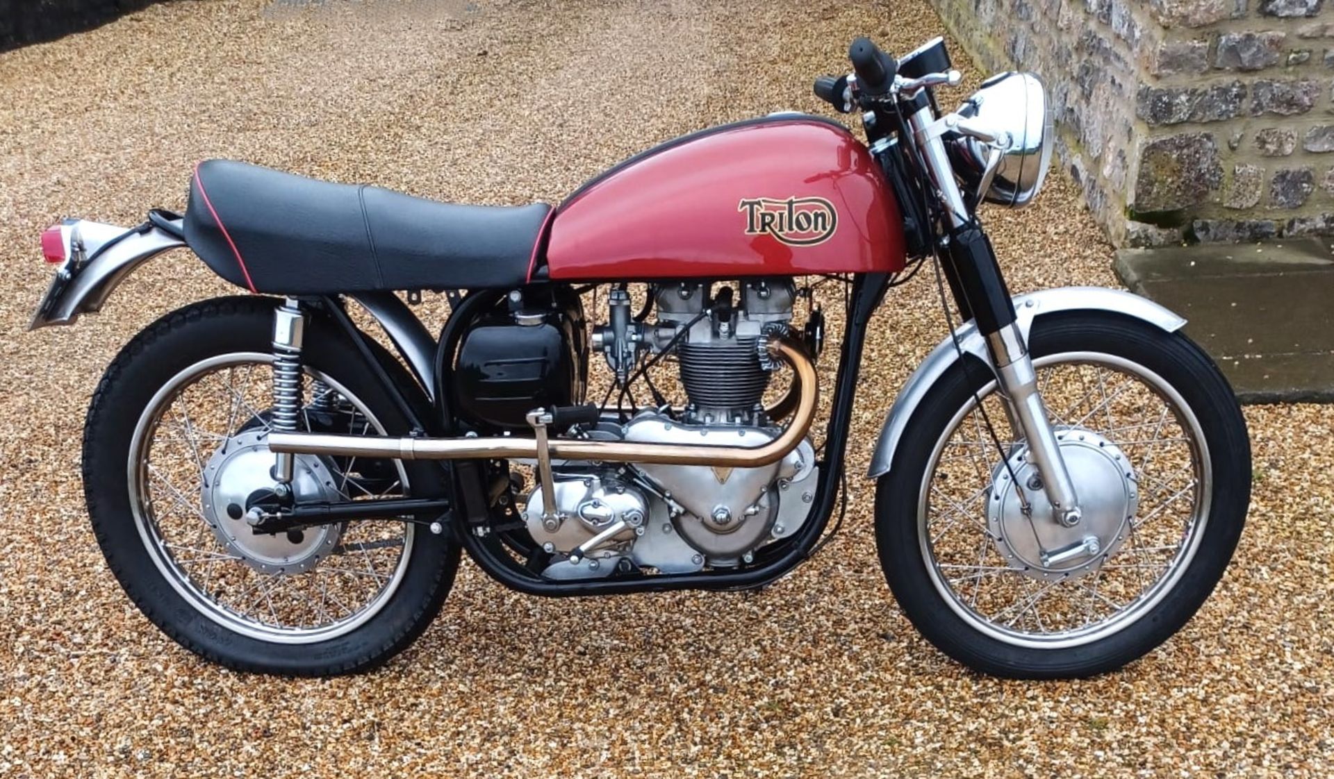 1969 TRITON 500cc Registration Number: WHW 241H Frame Number: TBA Recorded Mileage: 1658 - Subject - Image 2 of 14