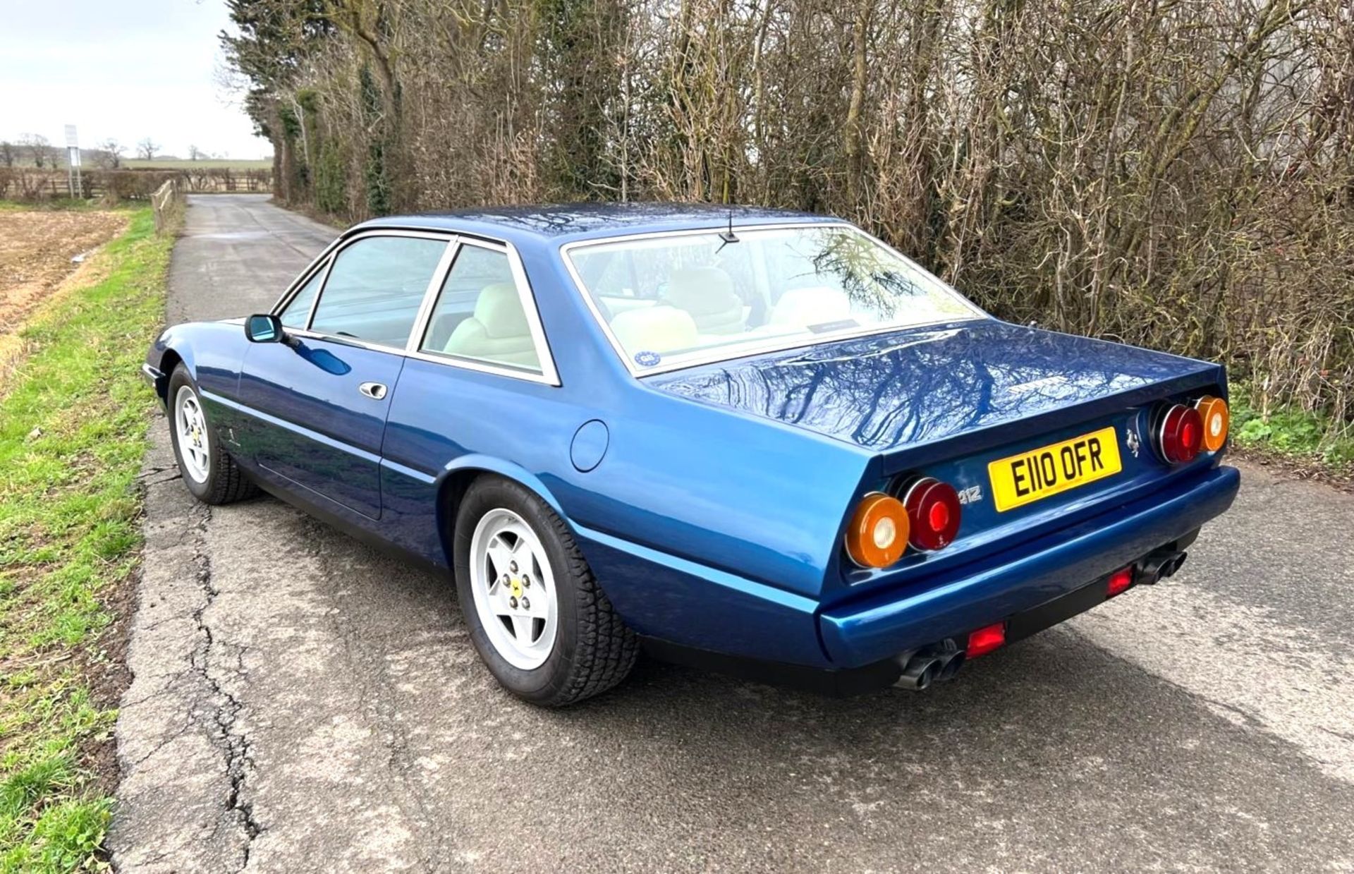1988 FERRARI 412i Registration Number: E110 OFR Chassis Number: Recorded Mileage: 105,831 miles - Image 3 of 11
