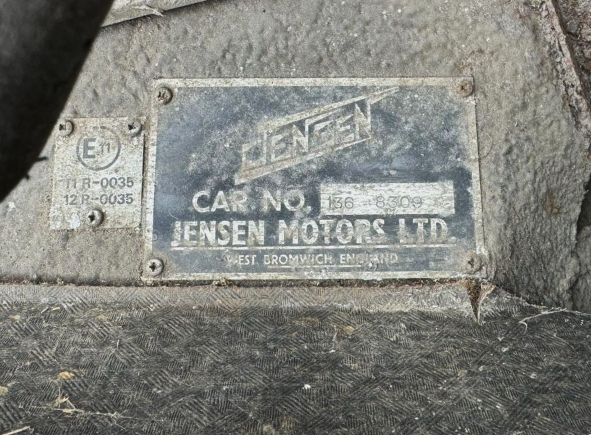 1973 JENSEN INTERCEPTOR SERIES III Registration Number: DDL 105L Chassis Number: 136-8309 Recorded - Image 21 of 22