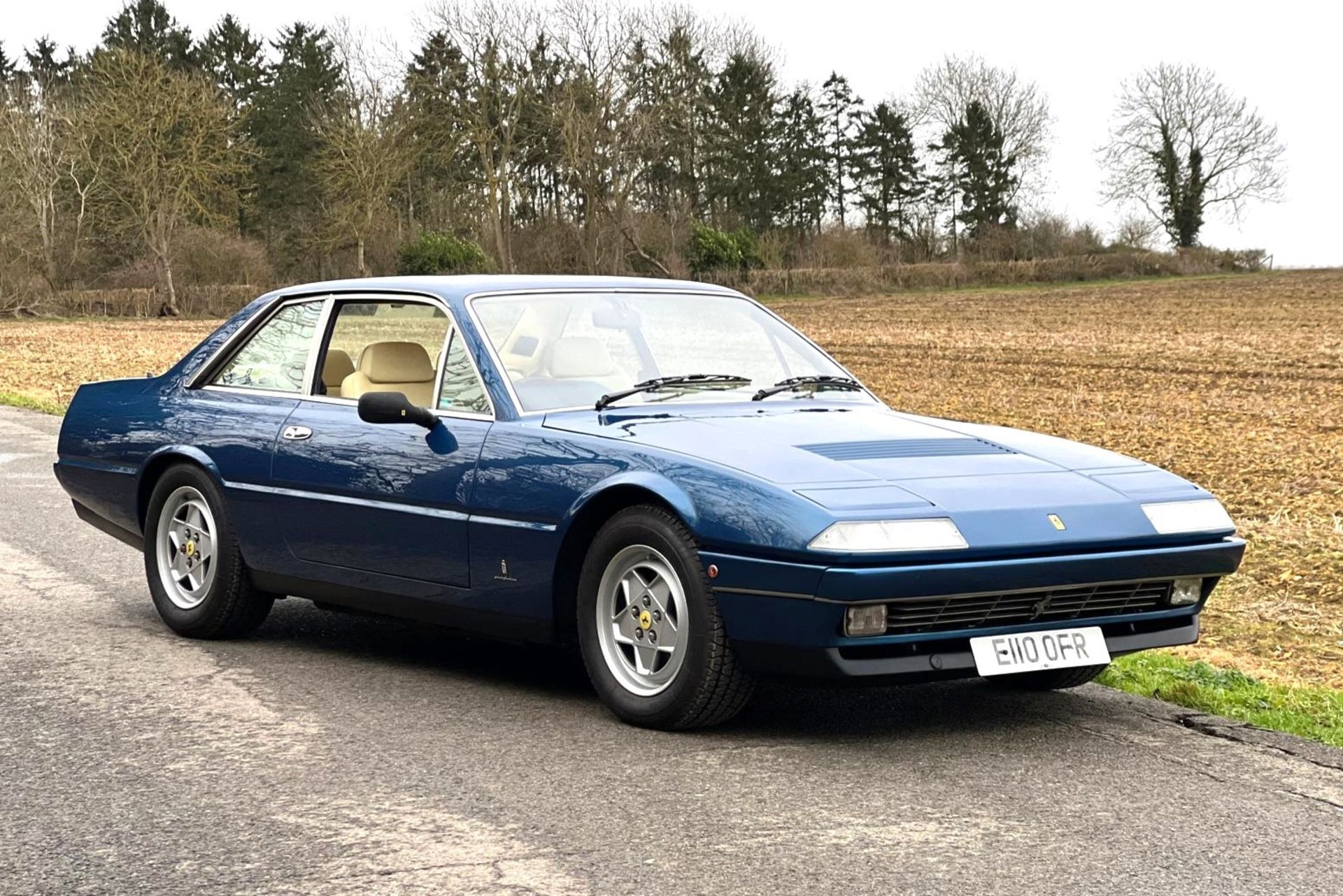 1988 FERRARI 412i Registration Number: E110 OFR Chassis Number: Recorded Mileage: 105,831 miles