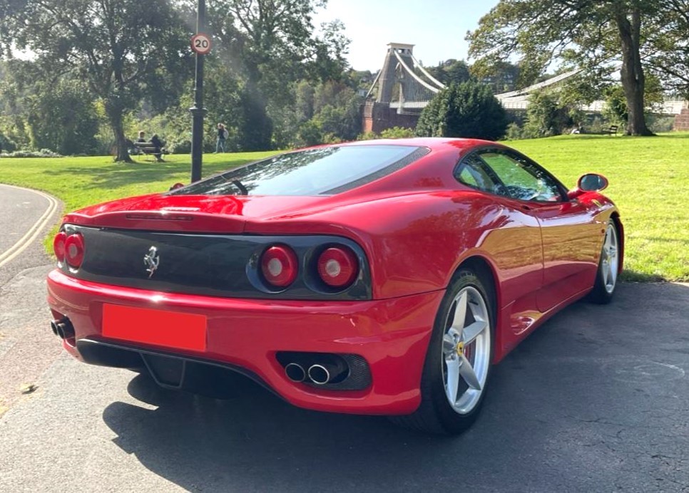 2002 FERRARI 360 MODENA F1 Registration Number: F1 ALD Chassis Number: ZFFYR51C000130696 Recorded - Image 2 of 17