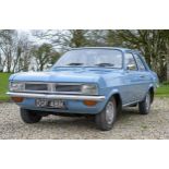 1972 VAUXHALL VIVA HC Registration Number: DOF 481K Chassis Number: 931112E174253 Recorded