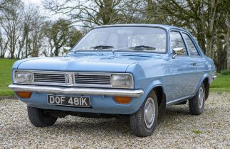 1972 VAUXHALL VIVA HC Registration Number: DOF 481K Chassis Number: 931112E174253 Recorded