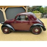 1937 FIAT TOPOLINO Registration Number: TBA Chassis Number: 516289 Recorded Mileage: 46,700