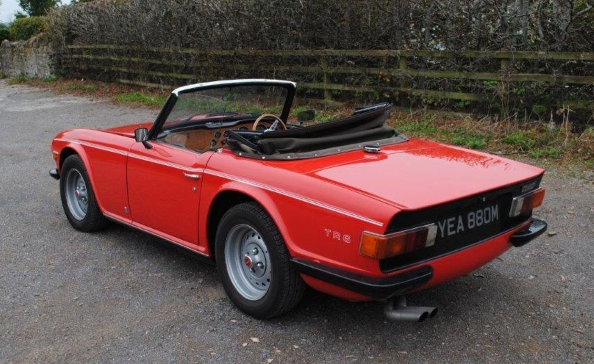1974 TRIUMPH TR6 Registration Number: YEA 880M Chassis Number: CR51799 Recorded Mileage: 93,000 - Image 4 of 26
