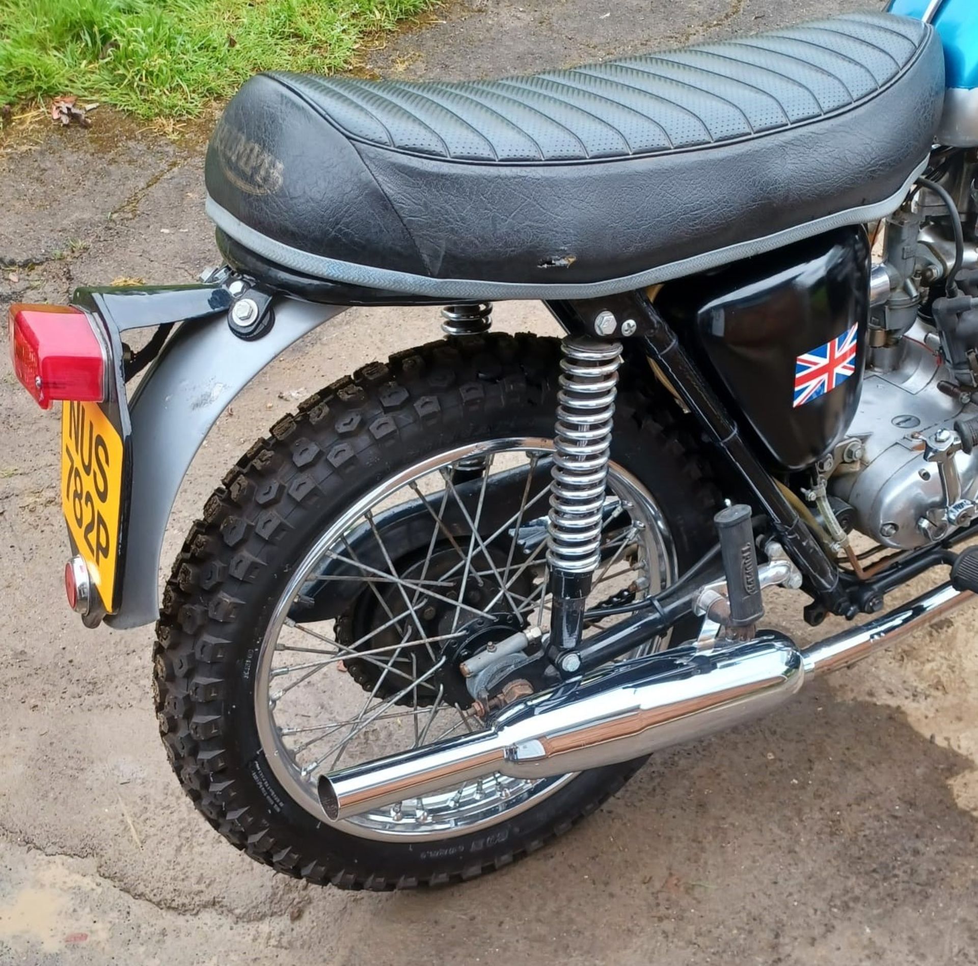 1976 TRIUMPH T21 TRIALS Registration Number: NUS 782P Frame Number: 3TA1197 Recorded Mileage: 5, - Image 7 of 13