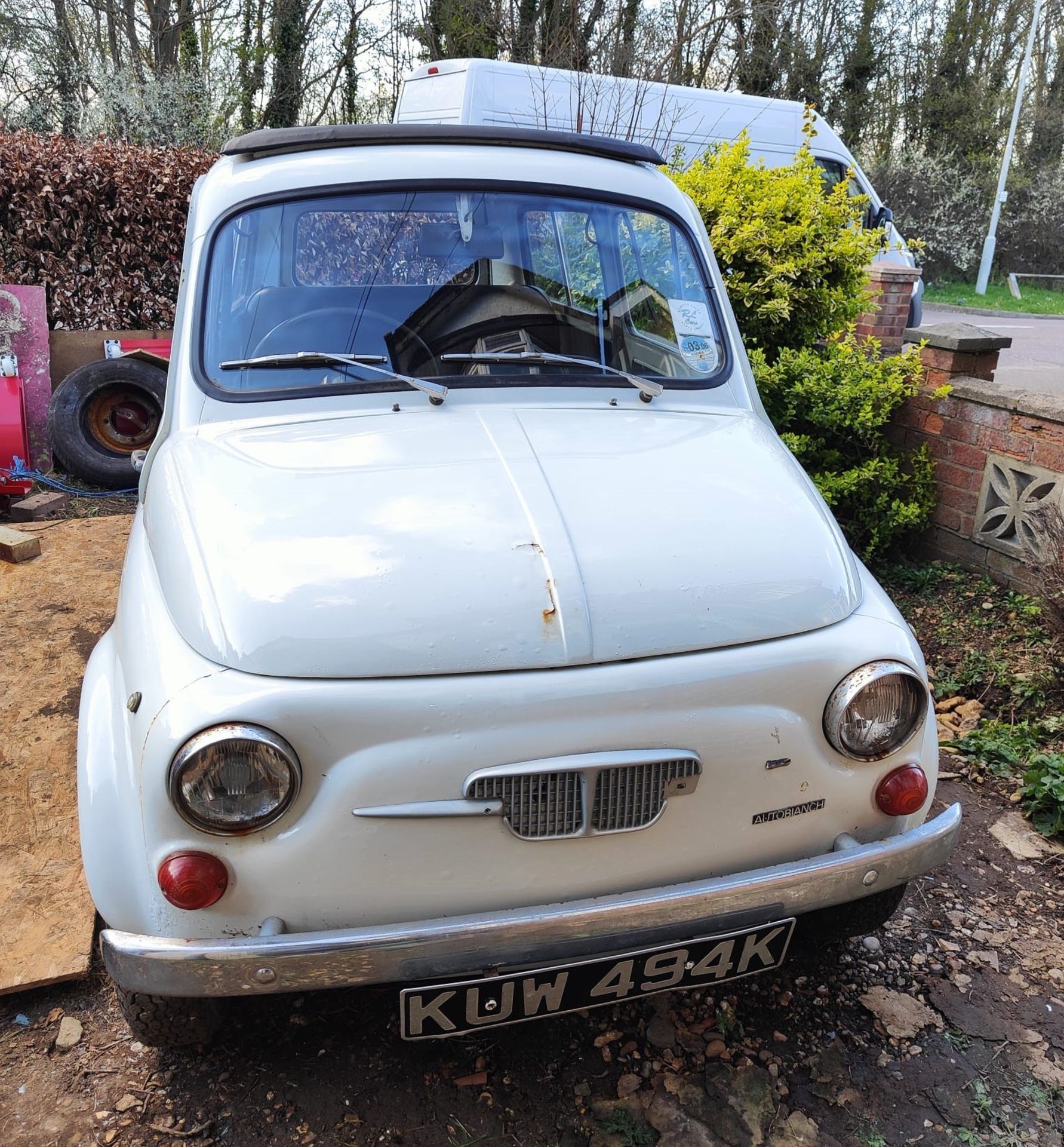 1971 FIAT 500 GIARDINIERA (RHD) Registration Number: KUW 494K Chassis Number: TBA Recorded - Image 2 of 14