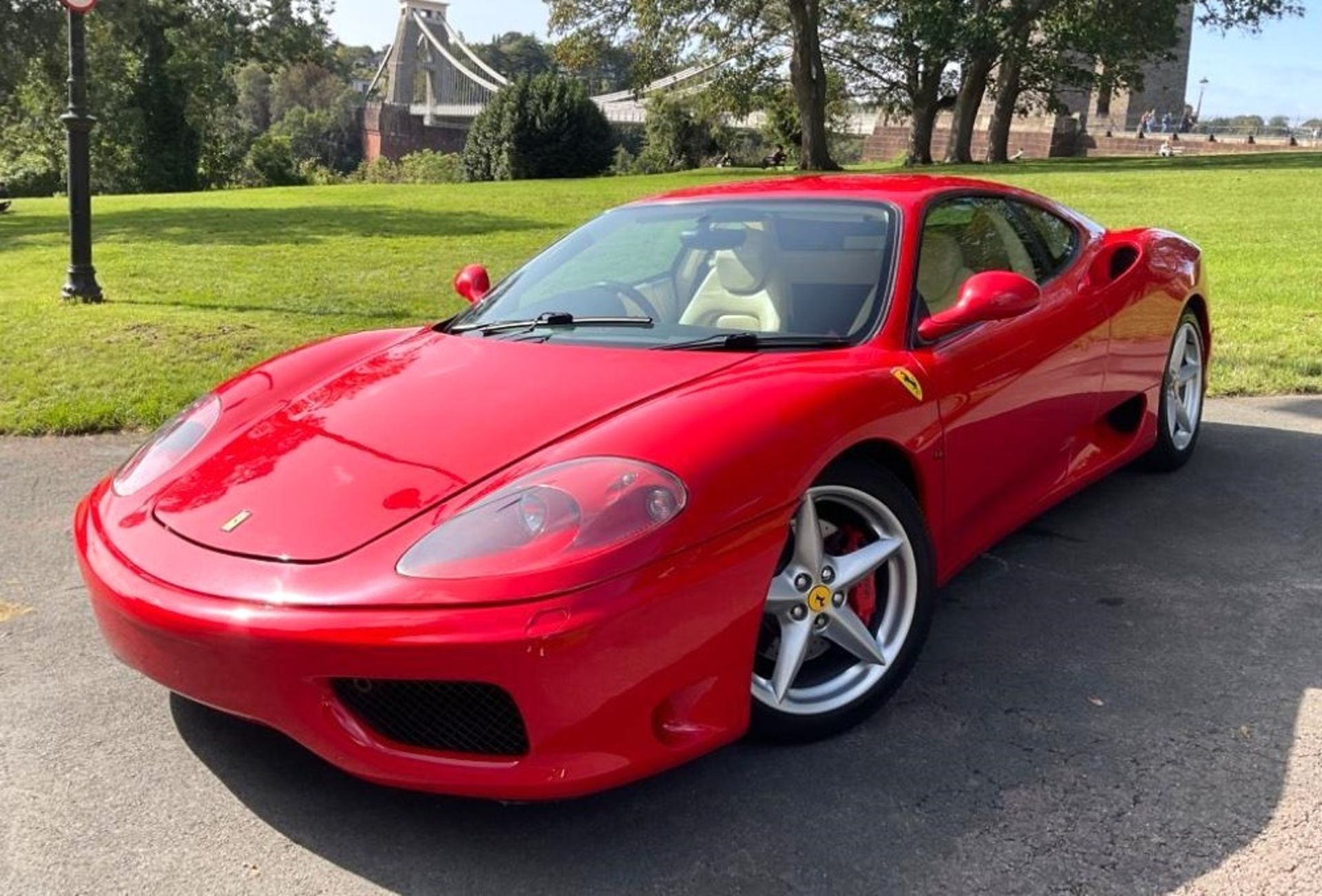 2002 FERRARI 360 MODENA F1 Registration Number: F1 ALD Chassis Number: ZFFYR51C000130696 Recorded