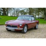 1974 MGB ROADSTER Registration Number: SKJ 678M Chassis Number: GHNS 3444549 Recorded Mileage: 11,