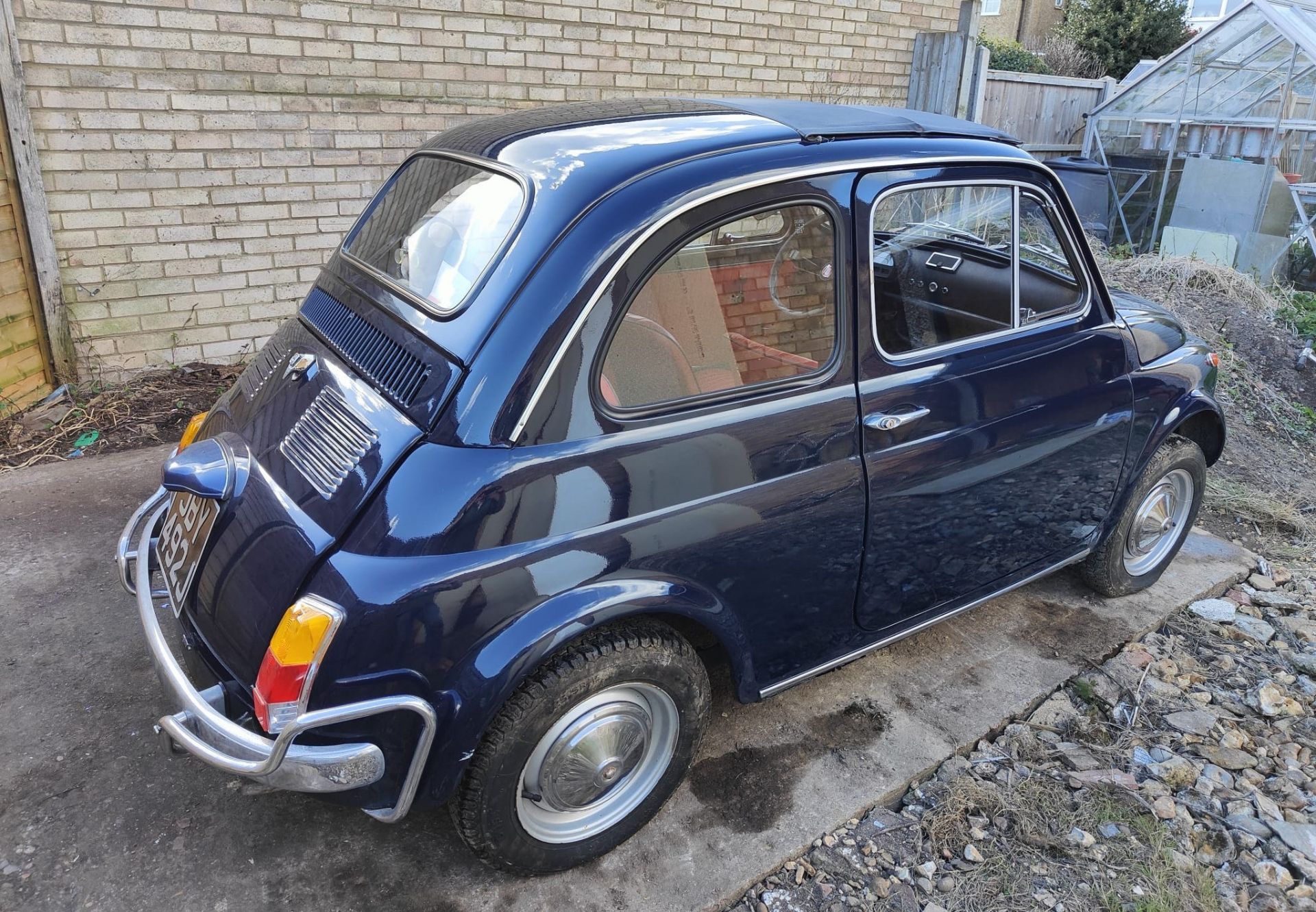 1971 FIAT 500L SALOON Registration Number: JBY 492J Chassis Number: TBA Recorded Mileage: 40,300 - Image 3 of 13