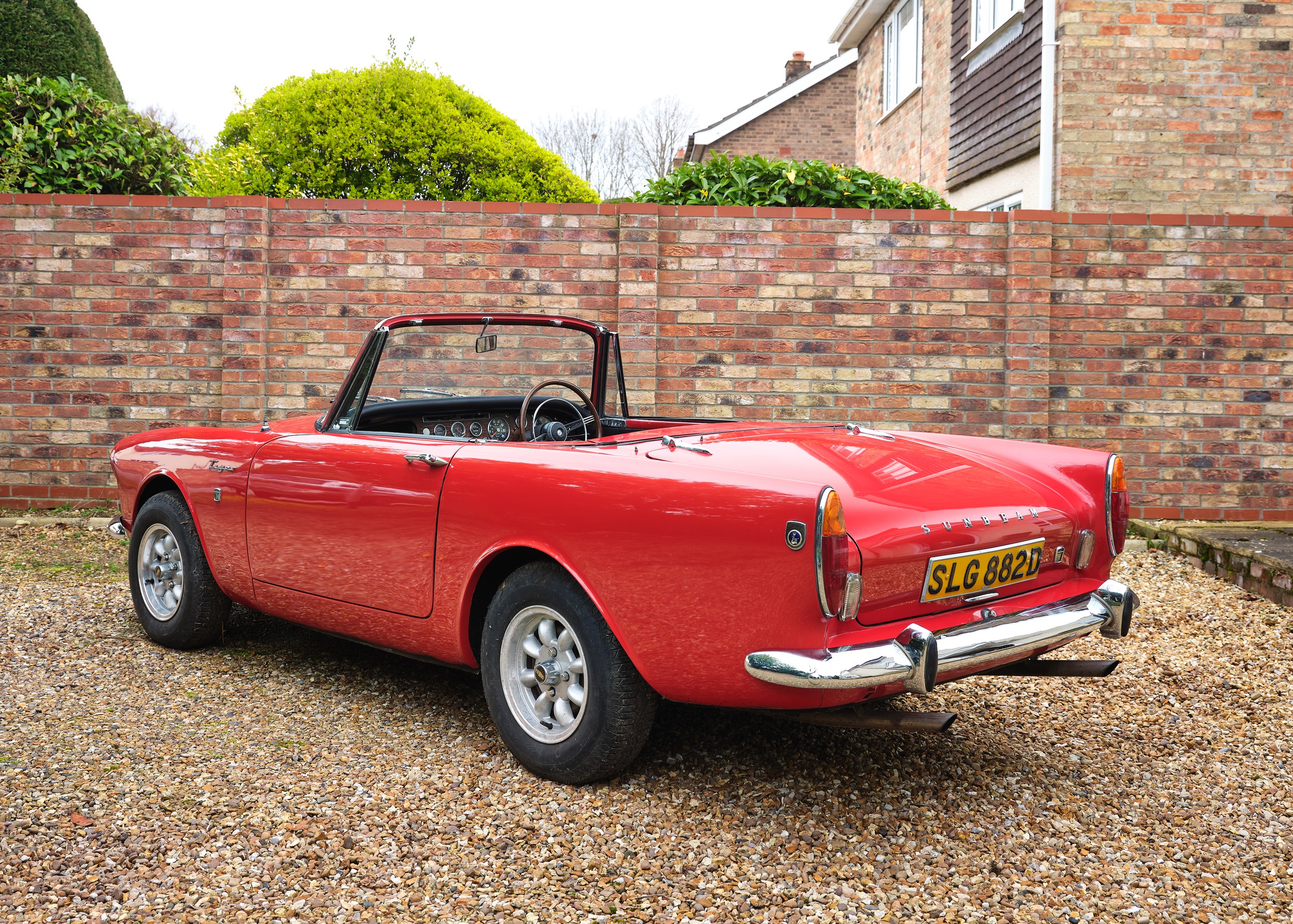 1966 SUNBEAM TIGER MARK 1 Registration Number: SLG 882D Chassis Number: 9472959.HRD.FE Recorded - Image 4 of 46