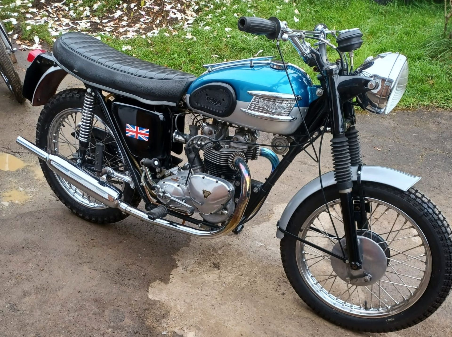 1976 TRIUMPH T21 TRIALS Registration Number: NUS 782P Frame Number: 3TA1197 Recorded Mileage: 5, - Image 2 of 13