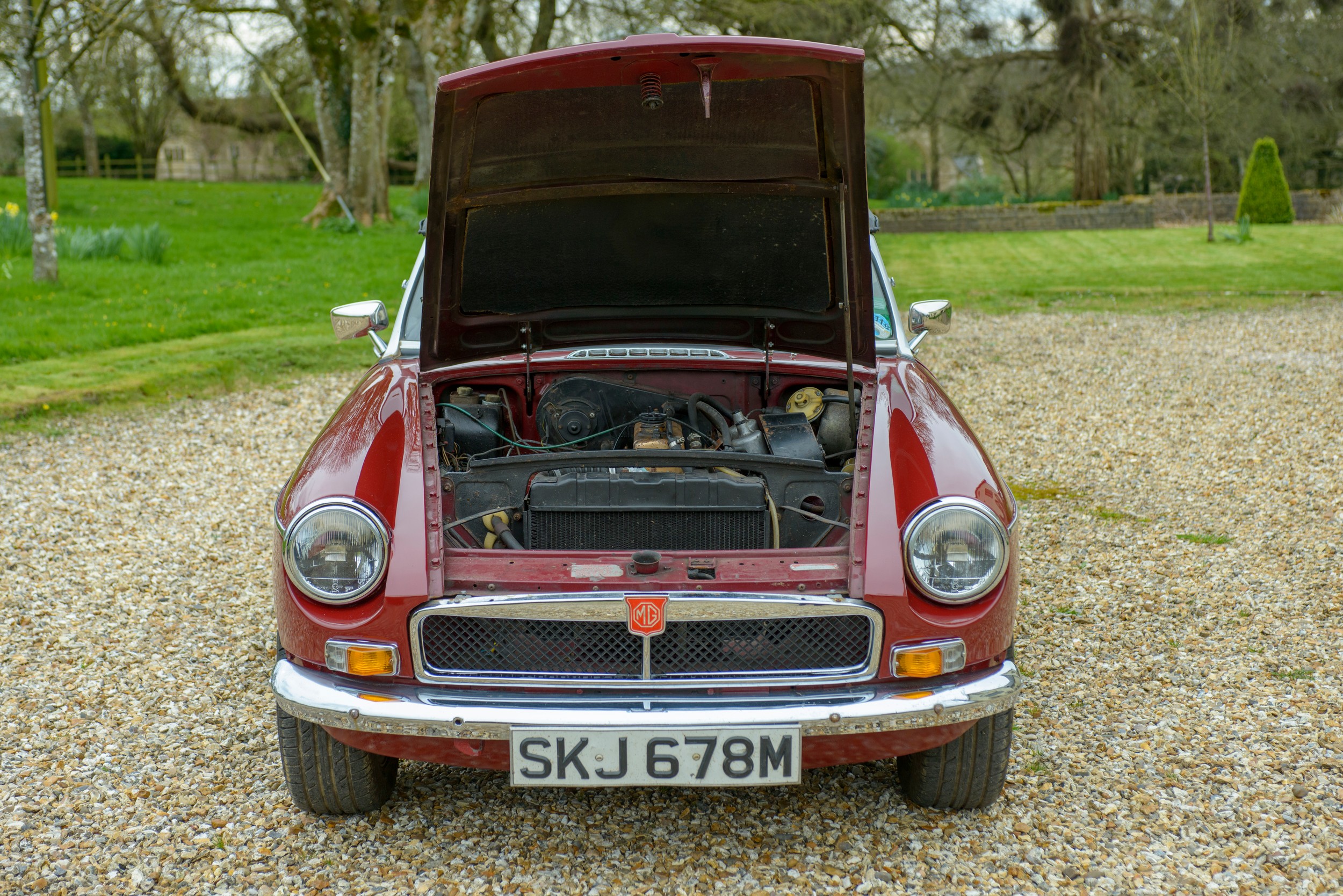 1974 MGB ROADSTER Registration Number: SKJ 678M Chassis Number: GHNS 3444549 Recorded Mileage: 11, - Image 30 of 33
