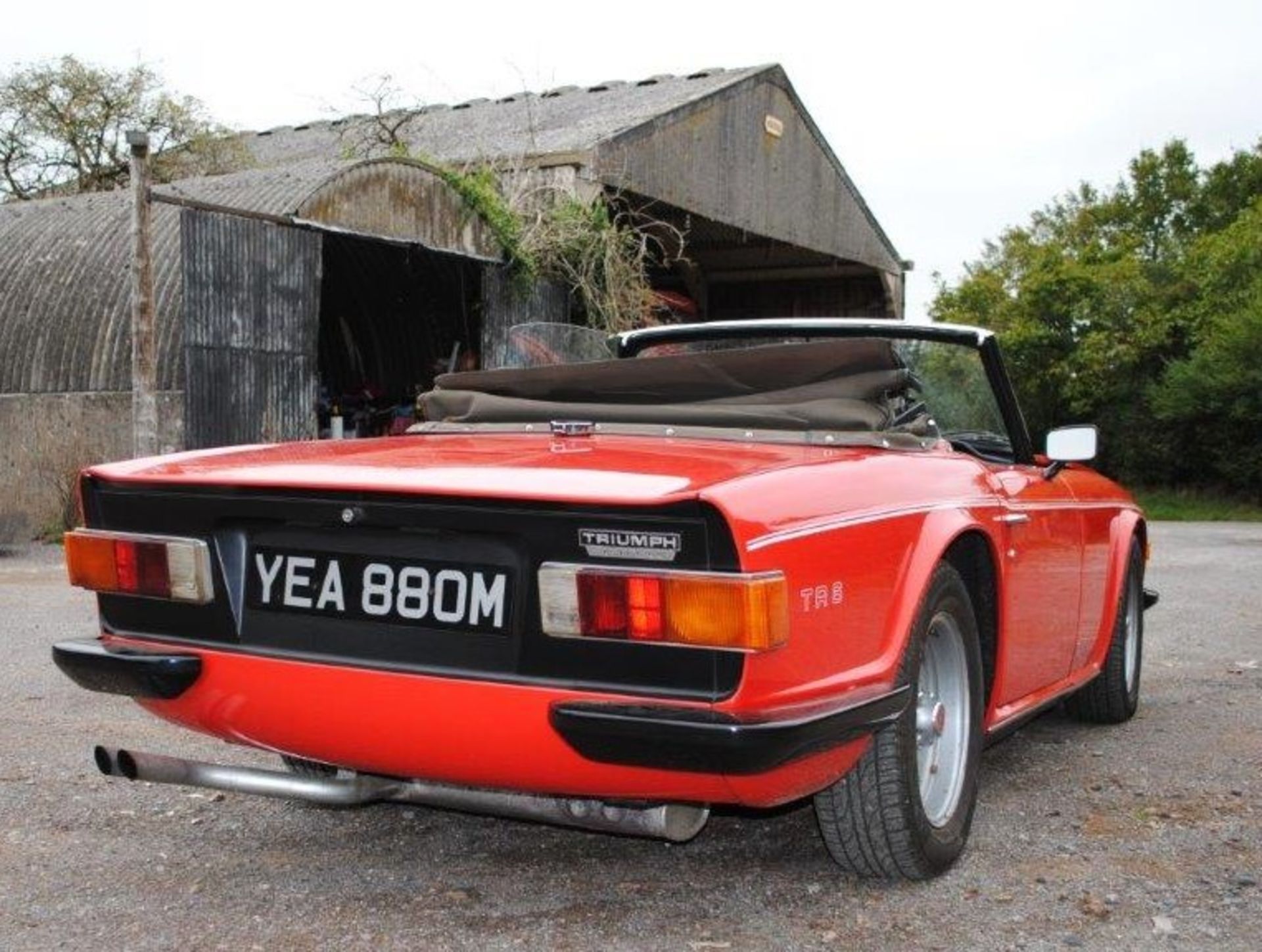 1974 TRIUMPH TR6 Registration Number: YEA 880M Chassis Number: CR51799 Recorded Mileage: 93,000 - Image 3 of 26