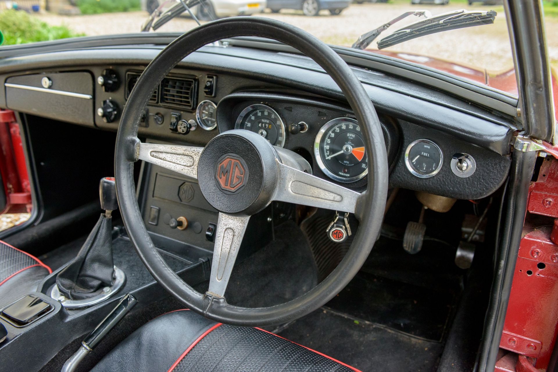 1974 MGB ROADSTER Registration Number: SKJ 678M Chassis Number: GHNS 3444549 Recorded Mileage: 11, - Image 26 of 33