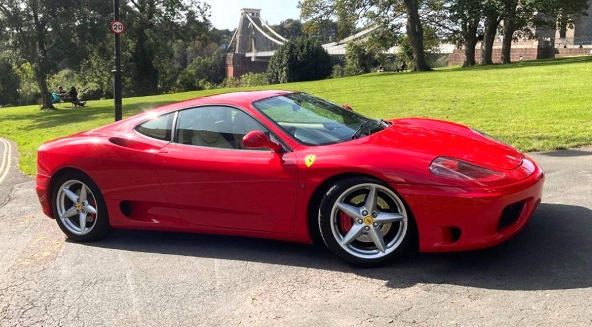 2002 FERRARI 360 MODENA F1 Registration Number: F1 ALD Chassis Number: ZFFYR51C000130696 Recorded - Image 6 of 17