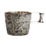 An unusual silver cup in the 17th-century style, "The Aphia Cup" Chester 1889, George Nathon,