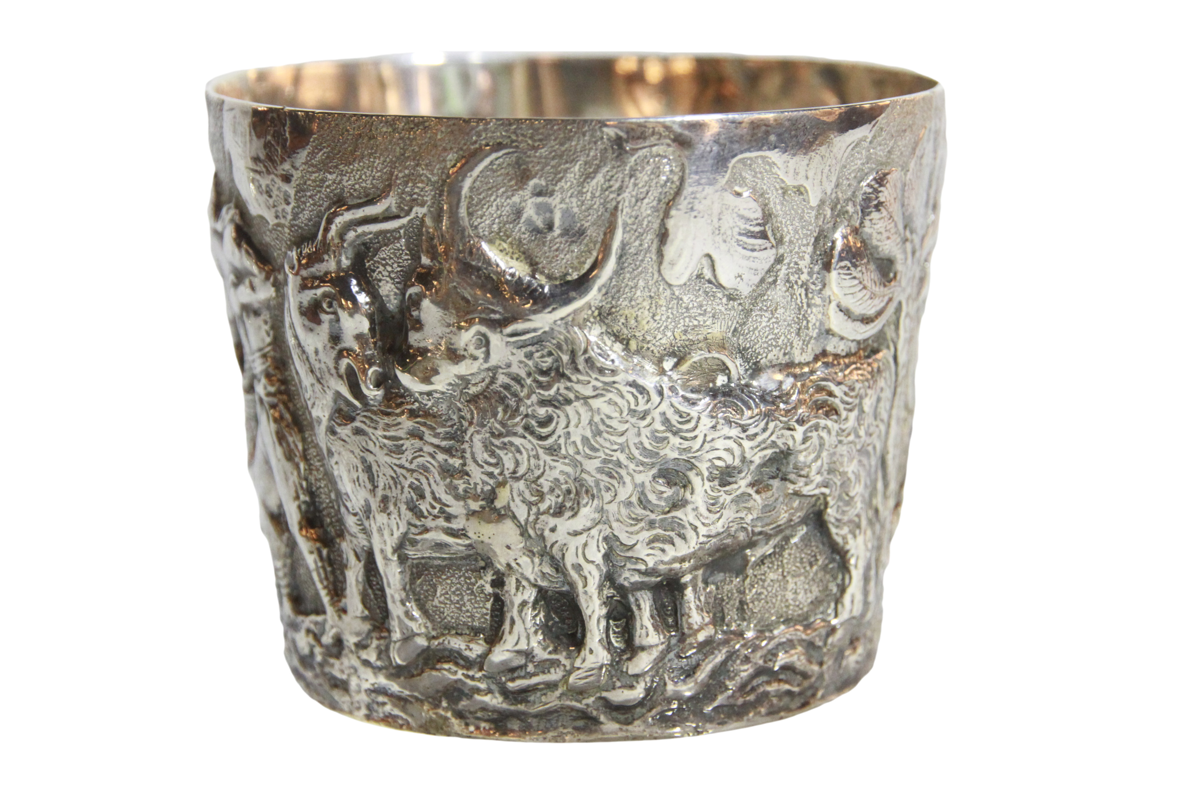 An unusual silver cup in the 17th-century style, "The Aphia Cup" Chester 1889, George Nathon, - Image 2 of 6