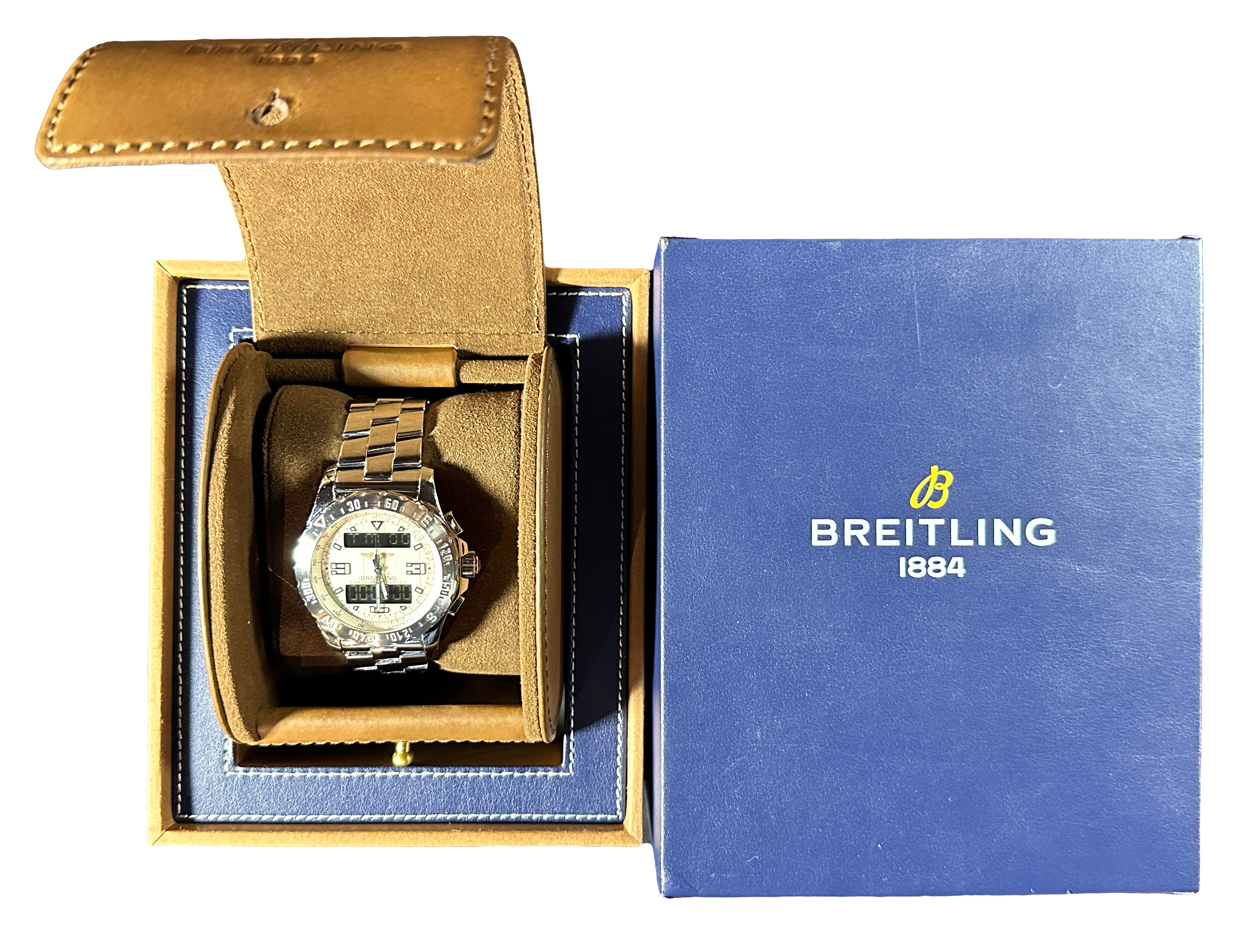 Breitling Airwolf stainless steel, with stainless steel bracelet inc spare link. 2013 REF #A78363, - Image 6 of 7