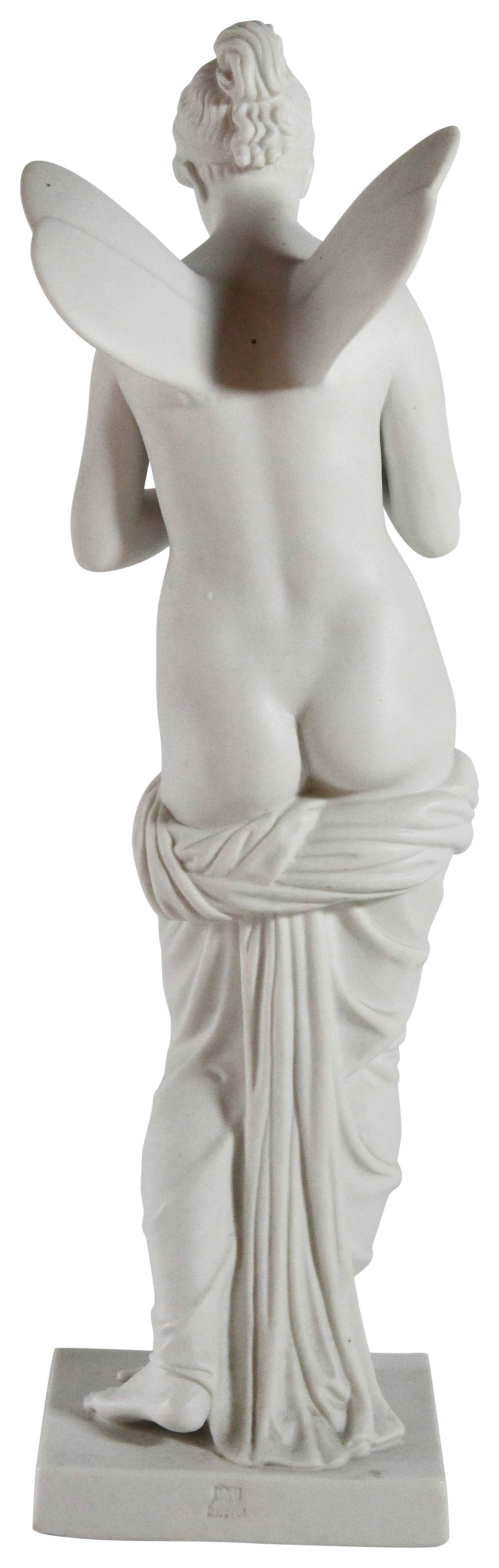 A Parion Figureen Bing & Grondahl manufacture stamped. Grecian goddess with butterfly wings - Image 3 of 5