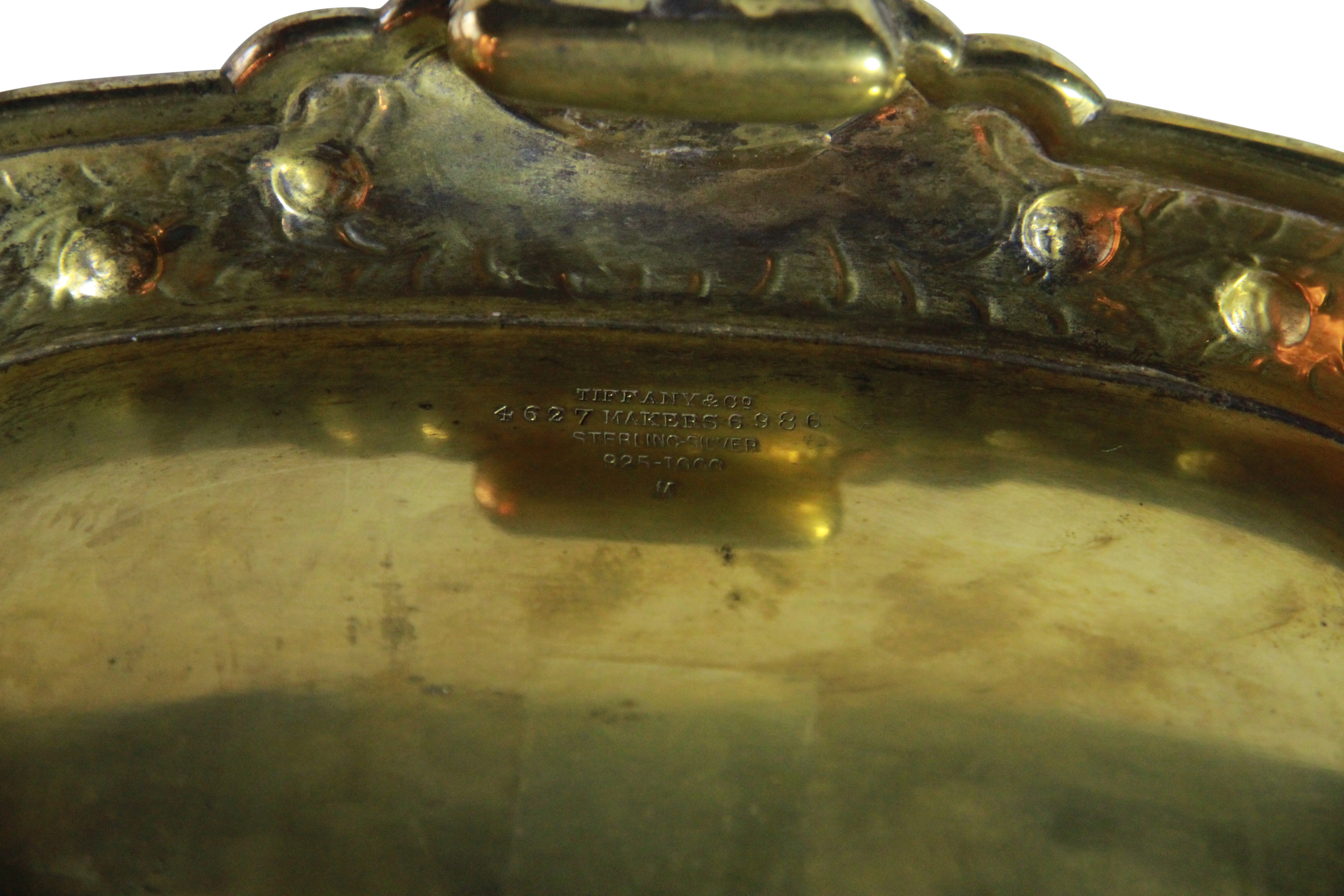 A superb American silver gilt tureen & cover decorated in the Chinese Chippendale taste amongst - Image 6 of 6