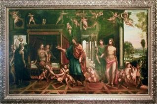 Giovanni Antonio Bazzi, called Sodoma, "The Marriage Of Alexander & Roxana", 19th Century, Oil on