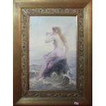 S. J Landuyt (Belgium), 1897, "The Sea Nymph", signed, Oil on canvas, (H: 100 cm, W: 76 cm)