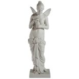 A Parion Figureen Bing & Grondahl manufacture stamped. Grecian goddess with butterfly wings
