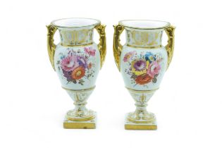 A PAIR OF NEOCLASSICAL VASES Early 19th century, 15.5cms high